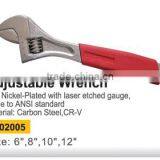 YF225 Adjustable Spanner With Rubber Handle thumbnail-2