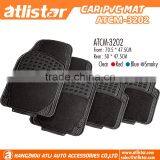 Universal 4pcs Full Set Floor Pvc Car Mat thumbnail-1