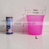 Decorative Fancy Cute Self Watering Plastic Flower Pot thumbnail-3