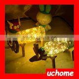 UCHOME Creative Fancy Night Light Mini Glass Deer Night Light Glass Animal Shaped Night Lights thumbnail-4