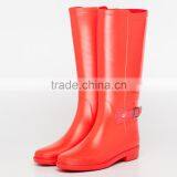 New Style Front Matt Back Shinny Slim Women Fashion Wellington Rain Boots thumbnail-3