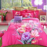 100% Polyester Digital Printed Flower Bedding Sheet/sleeping Bags/ Duvet Cover thumbnail-3