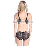 Factory Direct 3/4 Cup Under Thick Lace Bra Set thumbnail-5