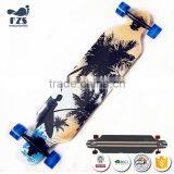 HSJ241 Factory Longboard Price Skateboard Wooden Skateboard thumbnail-3