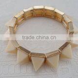 Female Exaggerated Fashion Jewels Elastic Bracelet thumbnail-1