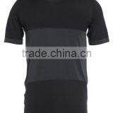 MGOO Custom Men Sport Comfortable Dry Fit T Shirt Two Color Combination Short Sleeve T Shirts thumbnail-5