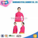 Wholesale Half Zip T-shirt Long Sleeve Breathable Sportwear With Zip For Men And Women thumbnail-1