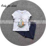 2017 High Quality Baby Clothes Style Baby Boy Clothing Summer Casual Clothes Boy Pants t Shirt Set thumbnail-1
