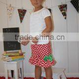 Happy New Years Christmas Kids Ruffle Clothing Set Girls Smocked Outfits thumbnail-5