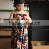 COOL KID ZONE 2016 Rayon Flower Soft Baby Dress off Shoulrder Fashion Girl Baby Dress thumbnail-2