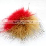 Myfur Cute Real Raccoon Pompom 100% Raccoon Ball Fur Pom thumbnail-3