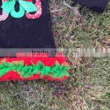 2-7t Winter Christmas Girl "JOY" Dress Children Long-sleeved Ruffle Clothing Kids Girl Christmas Party Costumes Xmas Gift thumbnail-3