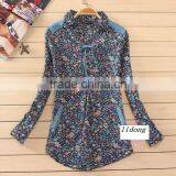 Latest Elegant Women Fancy Print Casual Shirts thumbnail-1