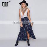 Hottest Gypsy Lady Clothing Boho Chic Latest Printed Wrap Maxi Skirt thumbnail-1