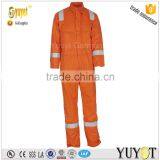 Orange Nomex Flame Retardant Safety Welding Coverall thumbnail-1