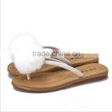 The New Fur Ball Thongs Sandals thumbnail-4