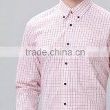New Design Men Casual Shirts Fancy Plaid Design Wholesale Clothing thumbnail-3