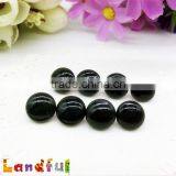 New Solid Black Craft Felting Doll Small Soft Wool Toy Safety Glass Toy Eyes thumbnail-4