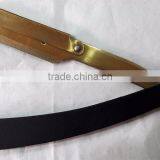 Shaving Razor With Gold Blade With Balck Handle thumbnail-2