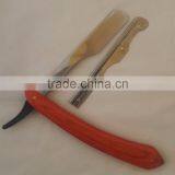 Metal Shaving Razor With Wood Handle