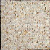 Fracture Surface Sunny Yellow Marble Mosaic