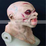 Halloween Mask Green Latex Terror Performing Party Devil Skeleton Mask thumbnail-5