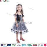 Wholesale Ghost Bride Cosplay Dresses Children Halloween Carnival Costume for Kids thumbnail-1