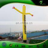 6m Tall Attractive Single Leg Air Dancer / Inflatable Yellow Wing Man For Advertising thumbnail-5