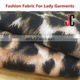 Raw Material Gold Leopard Print Design 100% Rayon Silk Soft Poplin Printed Fabric thumbnail-4