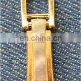 Gold color metal zipper puller