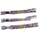 Colorful Disposable Events Cheap Customized Fabric Wristbands thumbnail-2