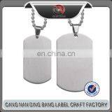 Custom Metal Logo Silver Various Designs Blank Pendant Pet Tags thumbnail-1