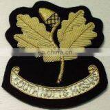 Pearl Emblem And Badges Hand Embroidred Bullion