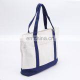 Tote Style and Cotton Canvas Tote Bag Item Canvas Tote Bags Bulk With Pocket Infront thumbnail-2