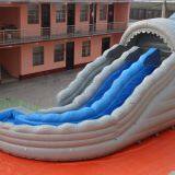 Надувной скользкий водный горка Inflatable water slide axs-05