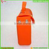 2016 Fashion Shopping Silicone Jelly Handbag/ Silicone Storage Bag for Women Quality Choice thumbnail-4