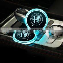 Led Water Coaster Water Glass Atmosphere Light Sticker for Alfa Romeo 159 147 156 Giulietta 147 159 Mito Car Stylin thumbnail-4