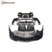 Lp700 Svj Car Auto Bady Kit Parts Carbon Fiber Material Automobiles Exterior Bumper Rear Spoiler Exhaust Tip Full Set thumbnail-2