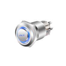 J&V 19MM Metal High Head Self-locking Switch Push Button thumbnail-4