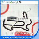 Big Flat Metal Nickel Plated Steel Assorted Animal Shaped Paper Clip thumbnail-3