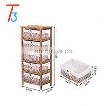 Living Room Furniture Bathroom Wooden Storage Cabinet Corner thumbnail-1