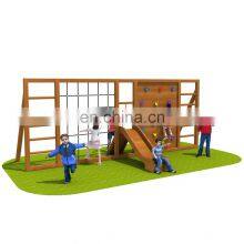 Wholesale kids wooden outdoor playground equipment OL-MZ072A