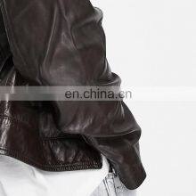 Hot Selling Leather Winter Jacket Top Quality Original Leather Winter Jacket thumbnail-5