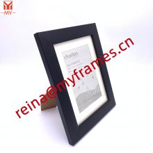 Simple Picture Frame with black Border PS Plastic Photo Frame