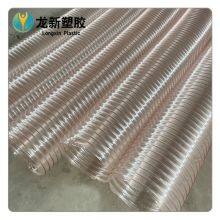 PU Polyurethane Steel Wire Hose Sanitation Truck Dust Removal Pipe thumbnail-3