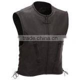 Custom Embroidered Leather Vest thumbnail-1