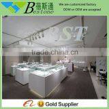 Pure White Jewelry Store Showcase Display Counter for Sale