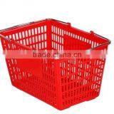 JIABAO Perforated Plastic Baskets Supermarket Used thumbnail-1