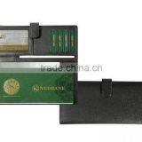 Hand Crafted Soft Genuine Leather Check Book Cover,receipt Holder thumbnail-1