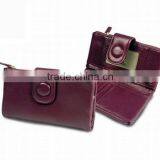 Hot Selling European Genuine Leather Women Wallet With Flap thumbnail-1